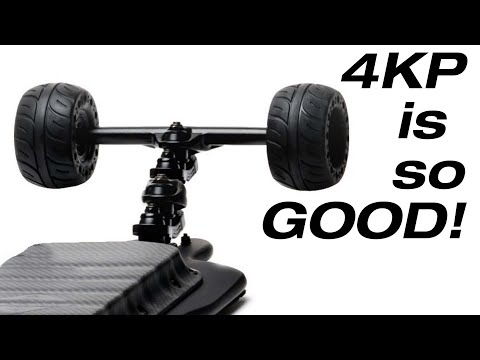 The CURVIEST possible TKP electric skateboard Truck setup!