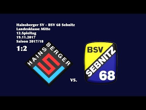 12.Spieltag / Landesklasse - (2017/18) / Hainsberger SV - BSV 68 Sebnitz 1:2