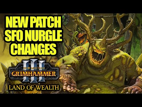 NEW NURGLE Campaign Changes - SFO Grimhammer 3 - Total War Warhammer 3 Mod Review