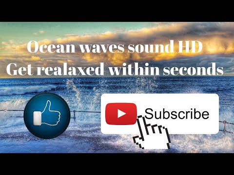 Latest 2020 Ocean waves sound HD|Relaxing|Mediation
