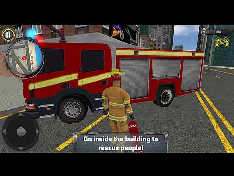 NY City Firefighter Simulator Game #Part3 (New Missions) - Android Gameplay FHD