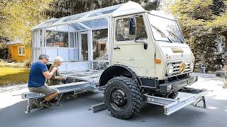 Couple Transforms Military Truck into Dream Camper | 1 Year Timelapse by @Outthegateoffroadnz
