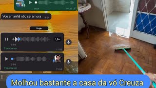 A CASA DA VÓ CREUZA FICOU  MOLHADA E O ÁTILA FOI AJUDAR
