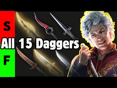 Ranking EVERY Dagger in Baldur's Gate 3 - Tier List