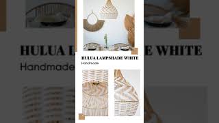 HULUA LAMP SHADE WHITE #shorts #homedecor #shade #lamp #cievege