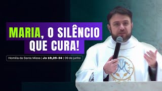 #HOMILIA | Maria, o Silêncio que Cura | (Jo 19,25-34) | Padre Mario