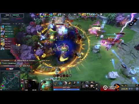 dope Tiny toss back from blackhole (Fnatic v Thunder Awaken) - The international 2022