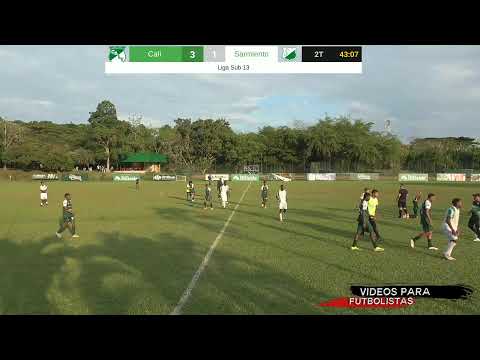 Cali vs Sarmiento... Liga Sub 13