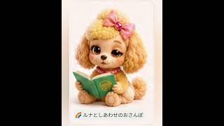 🌈 ルナとしあわせのおさんぽ #ゆるキャラ #かわいい動物