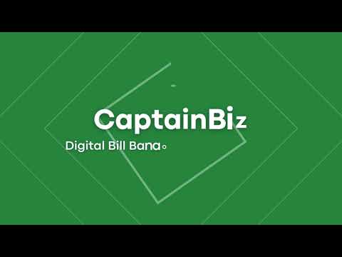 How to add Bank Account in Logo CaptainBiz web business software.