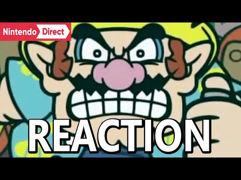 [REACTION] WARIOWARE: MOVE IT | Nintendo Direct 6.21.2023