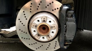 BMW E60 M5 Brake Pad Replacement DIY