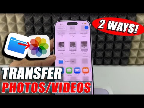 iPhone 17/17 Pro Max: Move Photos from Files App to Photos App?