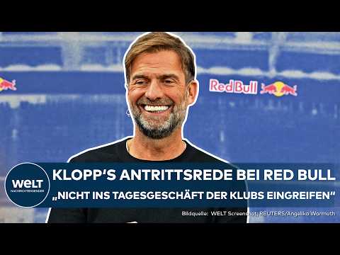 JÜRGEN KLOPP: Antritt bei Red Bull! "Solche Fragen gar nicht erst stellen" Klare Absage vom Ex-Coach
