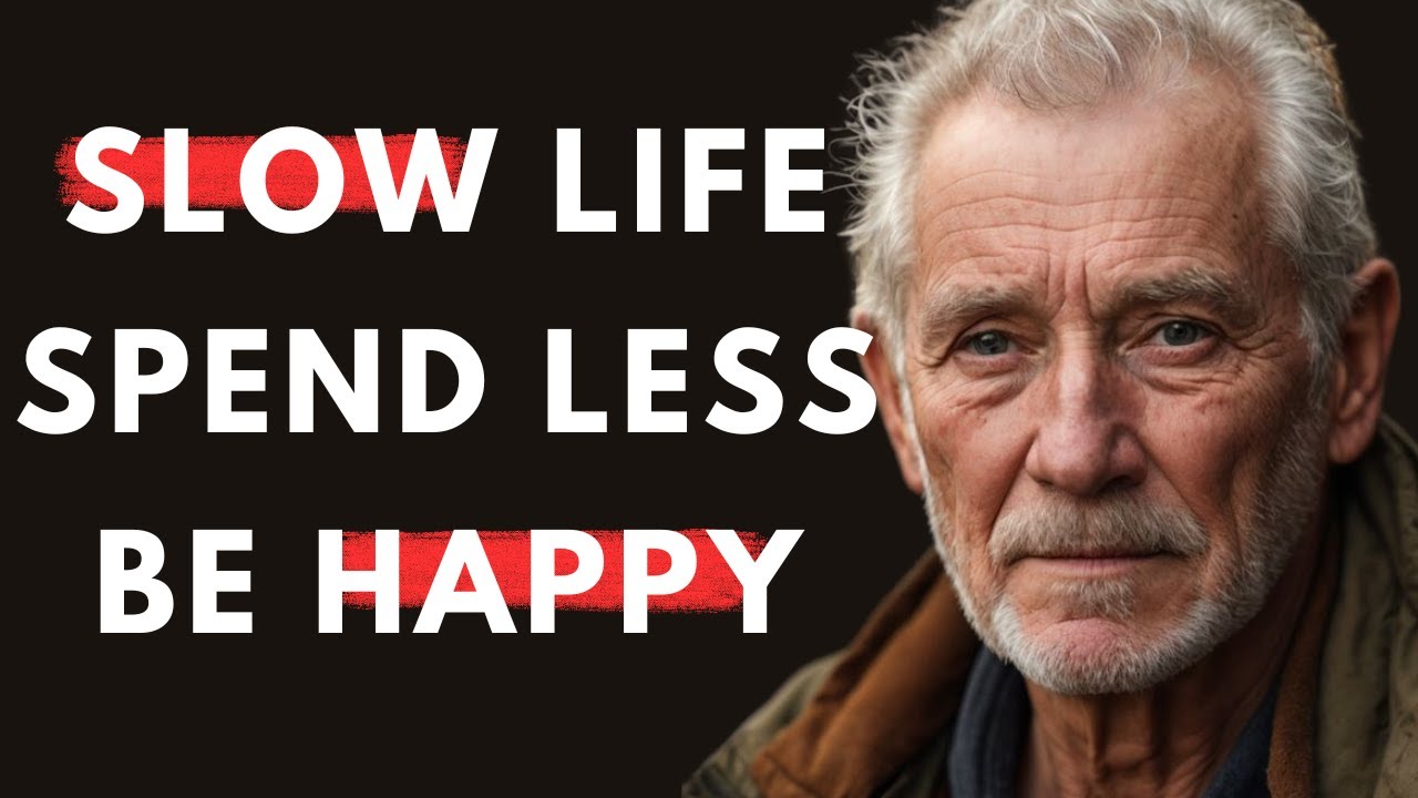 If You're 55-75 Years Old: Slow Life | Spend Less, Be Happy