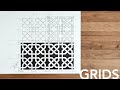 How to Draw Octagons in Grid Pattern☽ 8 Fold Geometric Lace Pattern