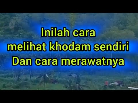 Cara melihat khodam sendiri (@Mbah Yadi Channel)