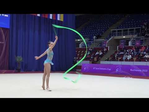 FIG 21st Irina Deleanu Cup 2022 ALG MERAH Lara Juniors2007 2009 R4 ribbon