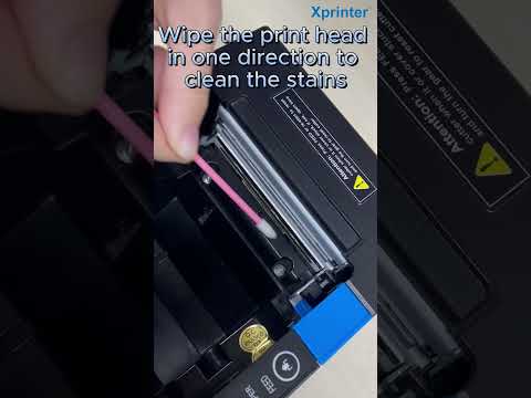 How To Clean Thermal Printer Head  #thermalprinter #shorts #ytshorts  #printhead  #receiptprinter