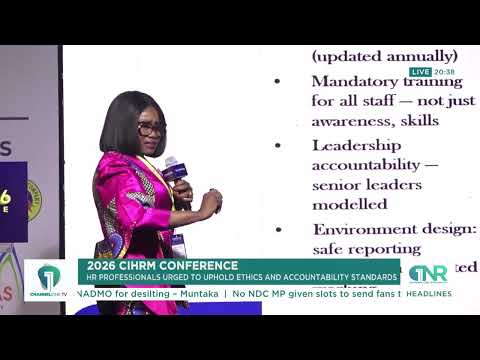 CIHRM Ghana Urges HR Professionals to Uphold Ethics and Accountability