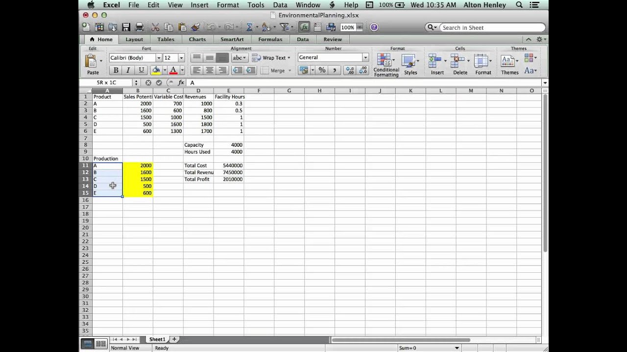 Video Walkthrough - Environmental Planning