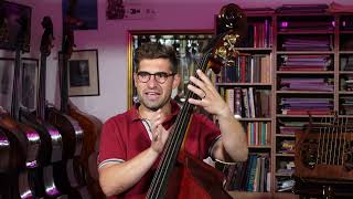 Video thumbnail for Left Hand Martin Concert 3/4 Double Bass by TGMVM: Discussion with George Martin by Thomas & George Martin Violin Makers