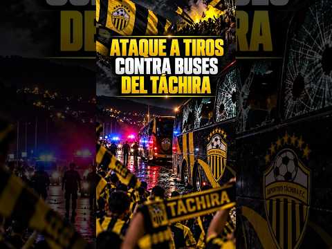 🚨 ¡ATAQUE A TIROS CONTRA FANÁTICOS DEL DEPORTIVO TÁCHIRA! OCHO HERIDOS Y UN VIDEO QUE GENERA DUDAS