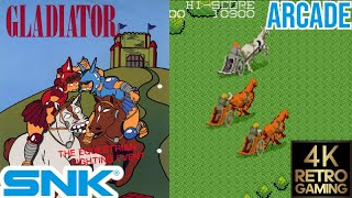 Gladiator Arcade ( SNK 1984 ) 4k 60fps Longplay