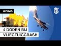 Gruwelijke vliegtuigcrash gefilmd