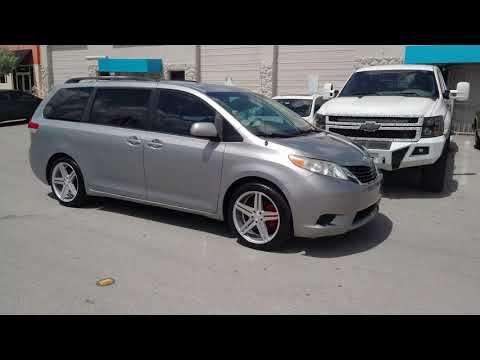 DUBSandTIRES.com 20 Inch Verde Parallax Silver Rims Toyota Sienna  877-544-8473