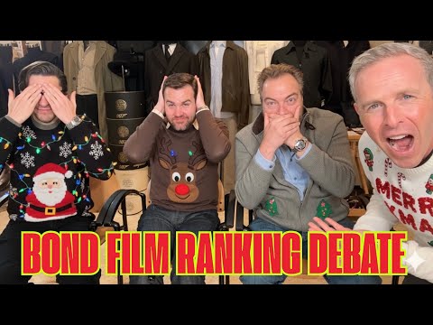 Defending Your James Bond Movie Rankings!  Bond Fans Go Head to Head