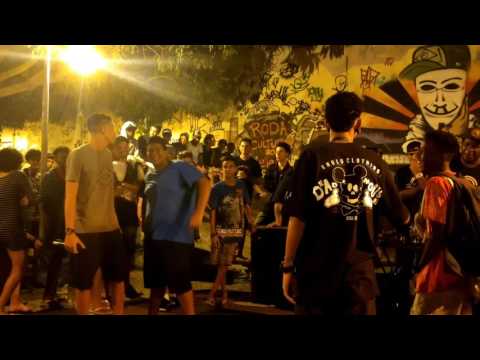 Gordão e Griot X Bloa e BL - 1ª Fase - Roda Cultura do Méier - 28.06.17