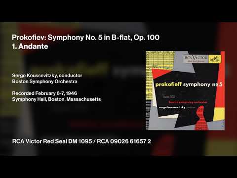 Prokofiev: Symphony No. 5 in B-flat, Op. 100 (Koussevitzky, BSO - 1946)