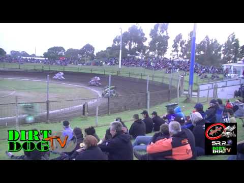 2010 Easter Sprintcar Trail Night 2 - Heat 1