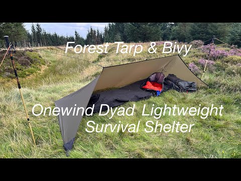 Forest Tarp & Bivy Onewind Dyad Shelter