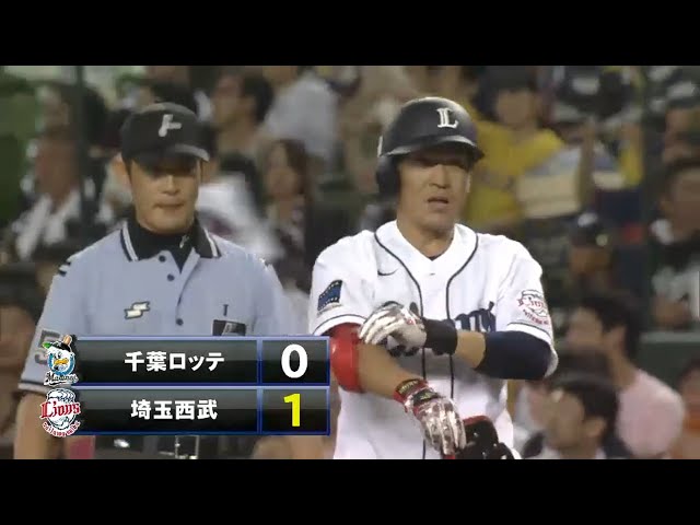 【1回裏】ライオンズ・脇谷の勝負強さ光る一打!! 2015/8/23 L-M