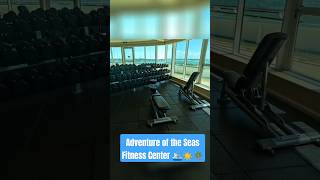 Adventure of the Seas 🚢💪 Cruise Ship Gym Tour | Vitality Fitness Center