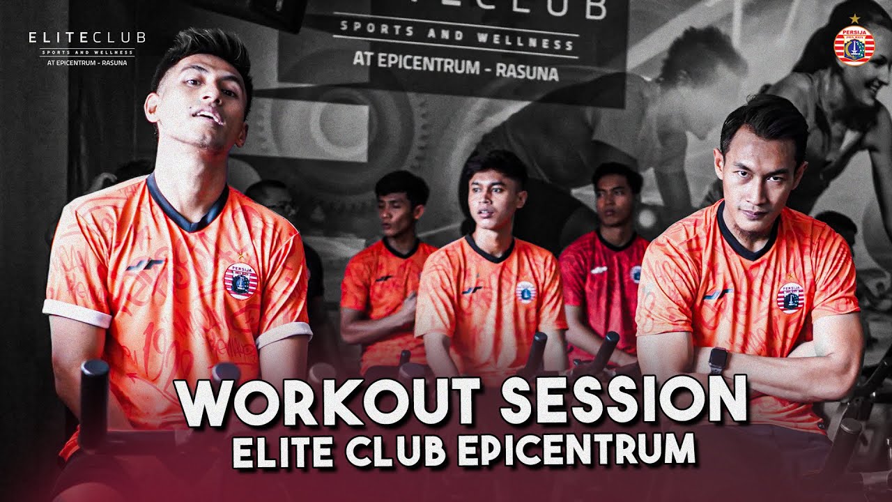 Kuatkan Pertahanan! Persija Lakukan Gym Session di Elite Club Epicentrum