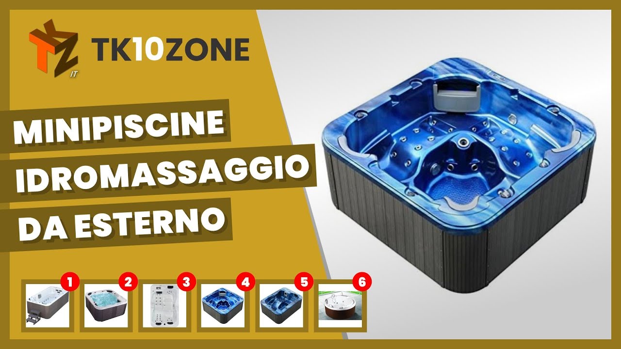 Le 6 migliori minipiscine idromassaggio da esterno