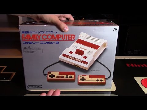 Family Computer (FAMICOM) Unboxing | Nintendo Collecting