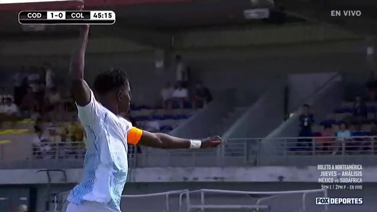 🚨 ¡GOLPE DURÍSIMO AL INICIO! | Congo 2-0 Colombia | Torneo Maurice Revello | #FOXDeportes #TMRenFOX
