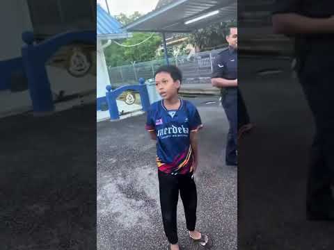Police Officers Catch Kid For Driving Superbike #shorts