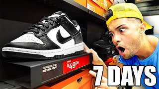 I Survived Off Reselling Sneakers Only For 1 Week