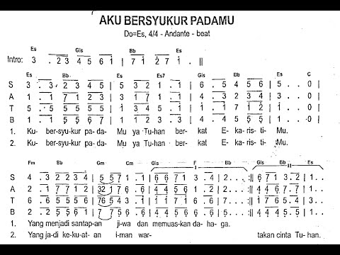 AKU BERSYUKUR PADAMU