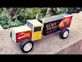 Truck Made With Waste Matchbox Matchbox Trunk Making Cardboard And Matchbox Truck Making Idea