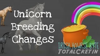 Unicorn Breeding Changes (3rd May 2017) - Irish Howrse Byte