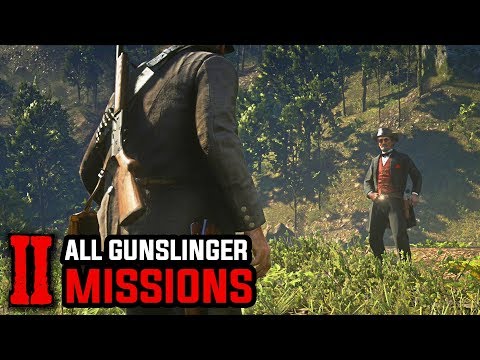 All Gunslinger Missions and Duels (The Noblest of Men, And A Woman) - Red Dead Redemption 2