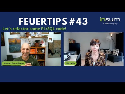 Feuertips 43 Lets Refactor Some Plsql Code