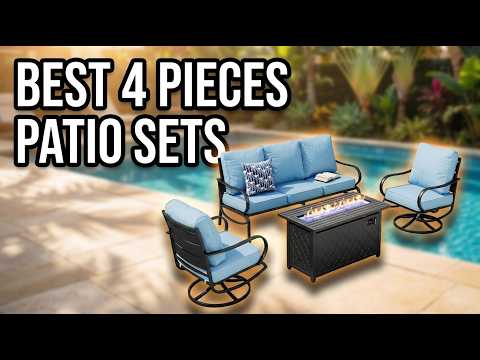 Wisteria Lane 7 Pieces Outdoor Patio Furniture Set, Wicker Outdoor Patio Sectional Sofas with Coffee Table, All-Weather Patio Conversation Set for Garden Backyard, Grey video review thumbnail