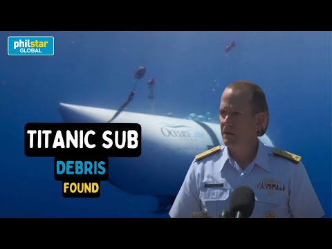 US Coast Guard says Titanic sub debris suggests 'catastrophic loss'